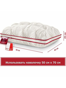 Подушка Delux 3D ЕС-5790 чехол тик 45*65 / Espera