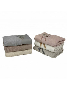 Полотенце H 7001 Elit Basak махровое 70*140 / Karven