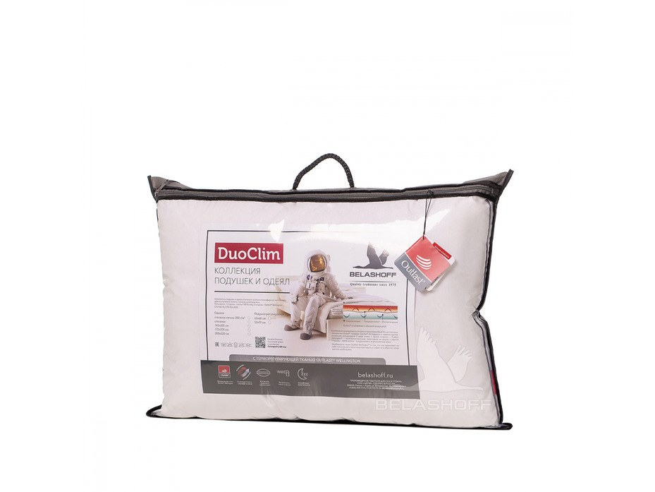 Подушка Duo Clim синтетическое волокно 50*70 / Belashoff