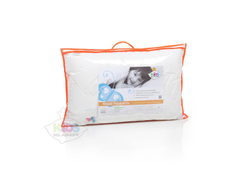 Подушка Наша гордость, хлопковое волокно 40*60 / Belashoff
