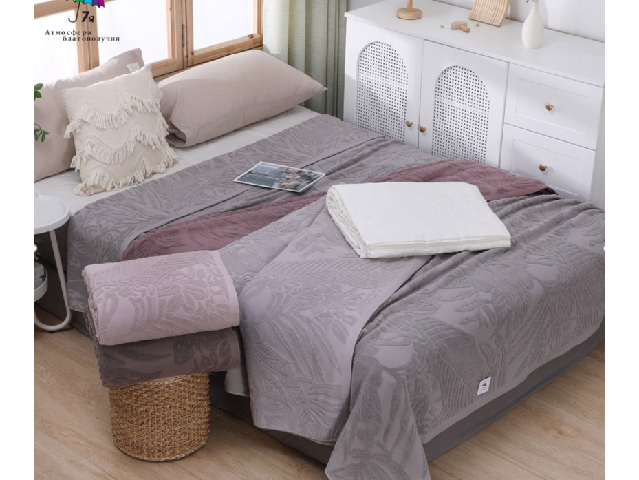 Покрывало 2208448 Тропики махровое 150*200 / 7-я