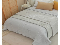 Покрывало 4608270 Жаккардовый рисунок соевое волокно 150*200 / 7-я Покрывало 4608270 Жаккардовый рисунок соевое волокно 150*200 / 7-я