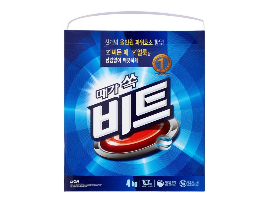 Концентрированный порошок для ручной и автоматической стирки, коробка 4000 гр / Lion Концентрированный порошок для ручной и автоматической стирки, коробка 4000 гр / Lion