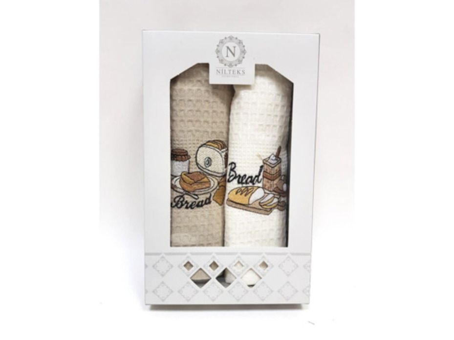 Набор полотенец Nilteks Vip Towell вафельные 40*60 (2 шт) / Activ