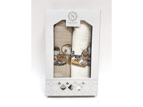 Набор полотенец Nilteks Vip Towell вафельные 40*60 (2 шт) / Activ