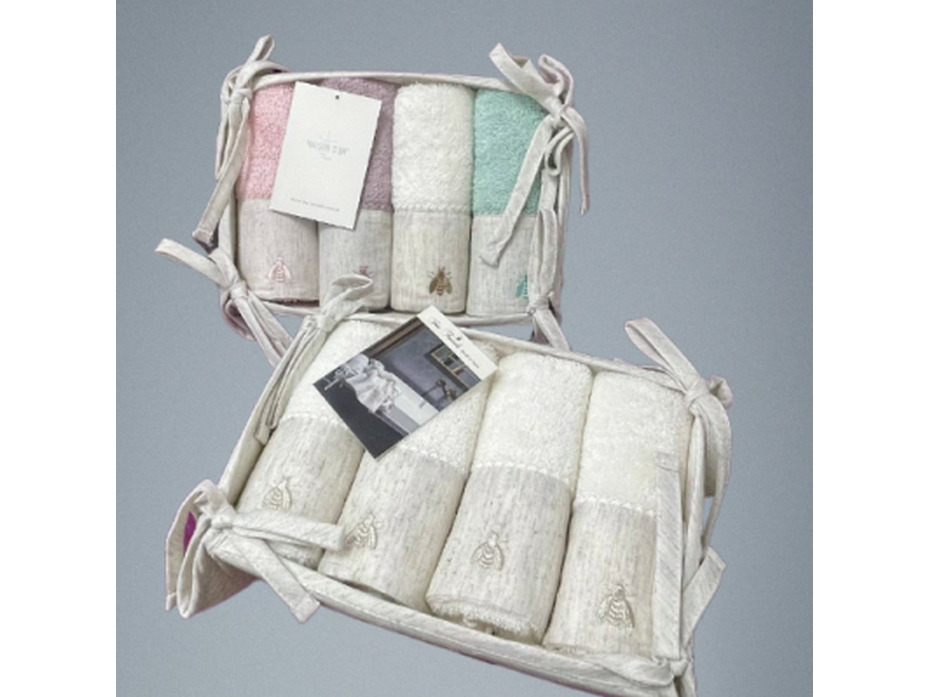 Набор полотенец Bee махровые (30*50, 4 шт) / Maison Dor Набор полотенец Bee махровые (30*50, 4 шт) / Maison Dor