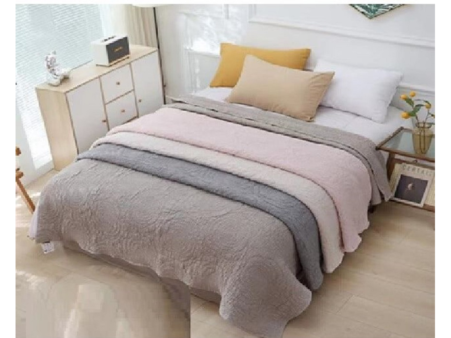 Покрывало 4610215 Розы соевое волокно 200*230 / 7-я