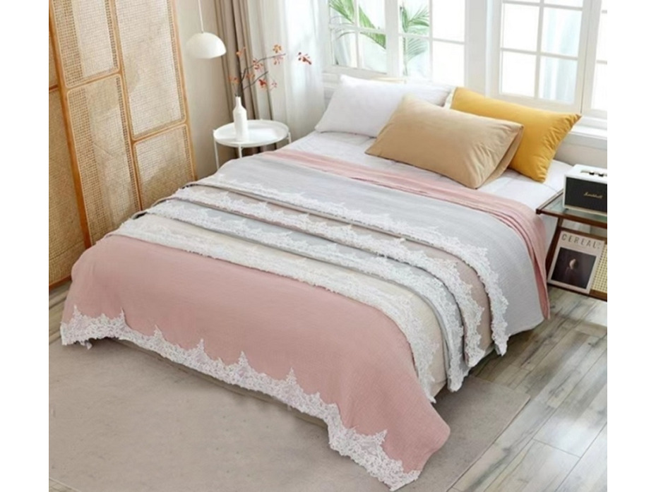 Покрывало 4610219 Однотонное хлопковое 200*230 / 7-я