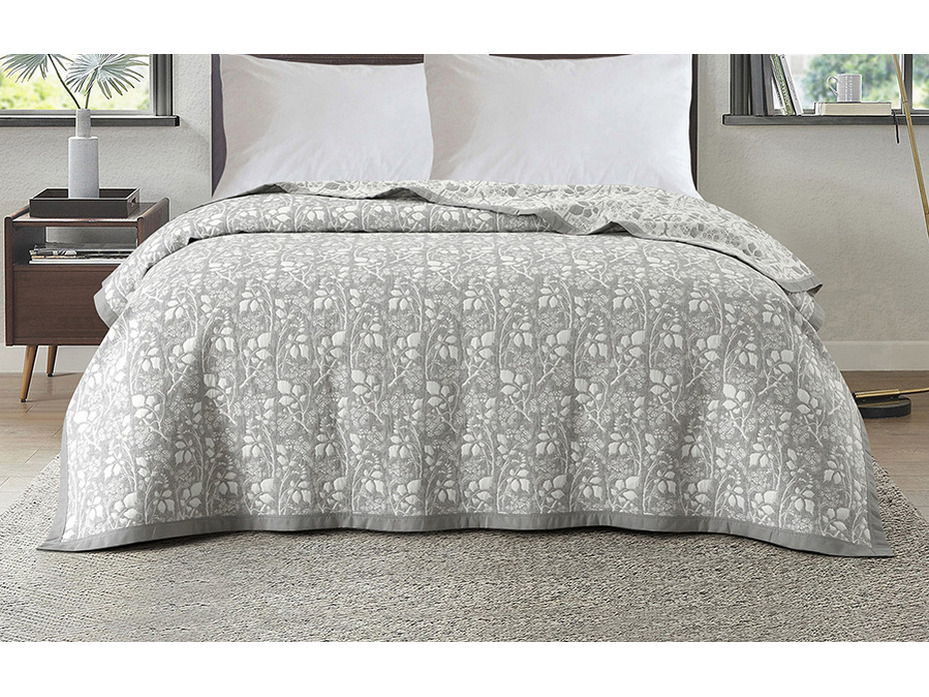 Покрывало HB BLX2 03/ 1 Romance Листья жаккардовое 200*220 / ТД Текстиль Покрывало HB BLX2 03/ 1 Romance Листья жаккардовое 200*220 / ТД Текстиль