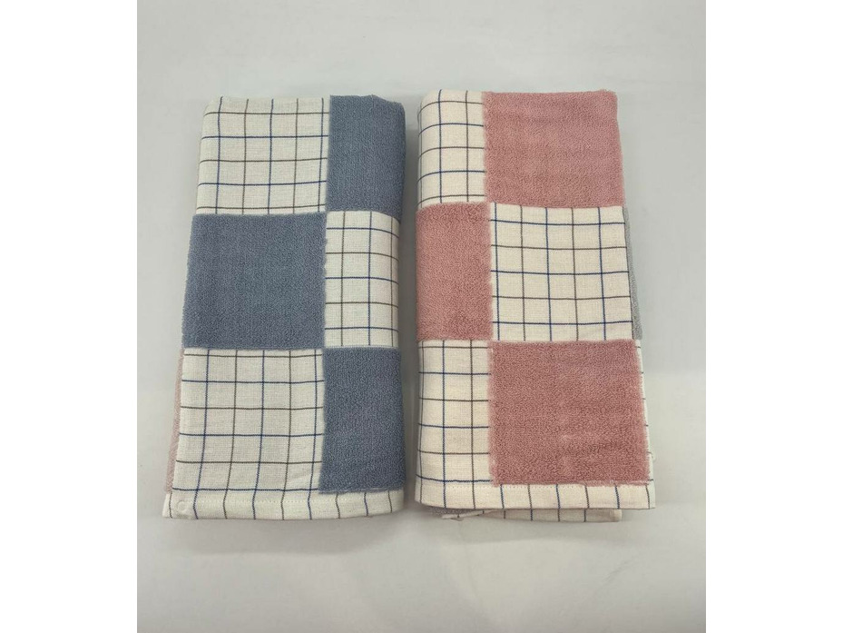 Полотенце 5106118 Клетка махровое 70*140 / 7-я Полотенце 5106118 Клетка махровое 70*140 / 7-я