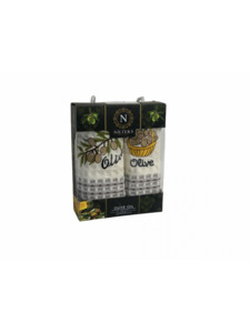 Набор полотенец HM 768 Олива вафельное (35*45, 2 шт) / Karven