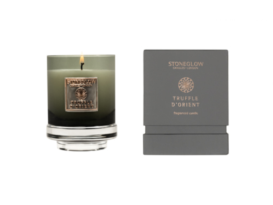Восточный трюфель, Свеча в стеклянном стакане / StoneGlow