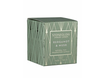 Бергамот и мускус, Свеча в стеклянном стакане / StoneGlow