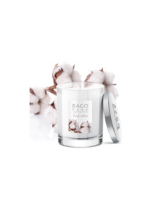 Свеча ароматическая в стекле Свежий хлопок, 132 гр / Bago Home Свеча ароматическая в стекле Свежий хлопок, 132 гр / Bago Home