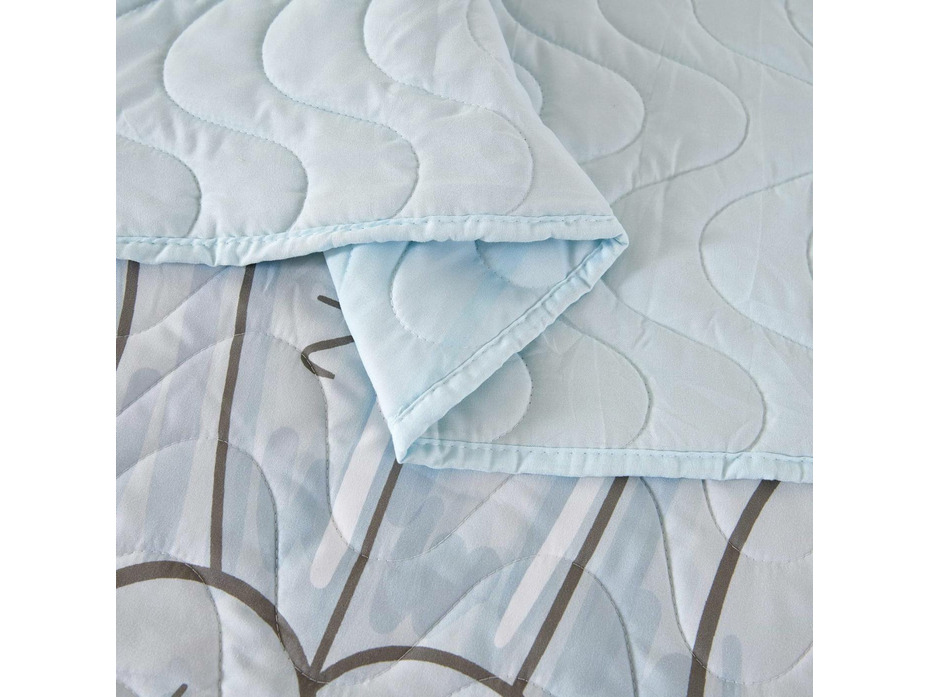 Покрывало с наволочкой детское Sunny day №8 Кошка хлопковое 160*220, 50*70 (1 шт) / Sofi de Marko Покрывало с наволочкой детское Sunny day №8 Кошка хлопковое 160*220, 50*70 (1 шт) / Sofi de Marko