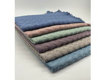 Полотенце 3006150 Однотонное с бахромой 70*140 / 7-я