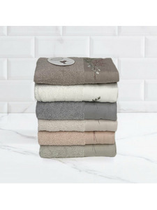 Полотенце H 7001 Elit Sorgut махровое 70*140 / Karven