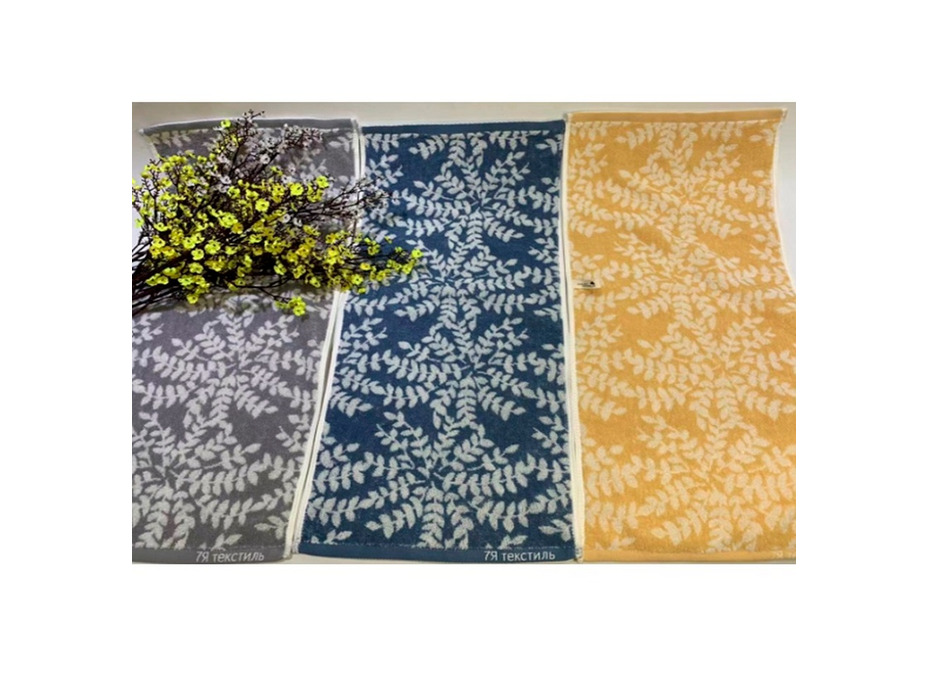 Полотенце 3004315 Веточка махровое 35*75 / 7-я