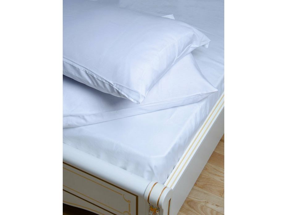 Простыня на резинке с наволочками Fitted сатин 180*200*28, 50*70 (2 шт) / Maison Dor Простыня на резинке с наволочками Fitted сатин 180*200*28, 50*70 (2 шт) / Maison Dor