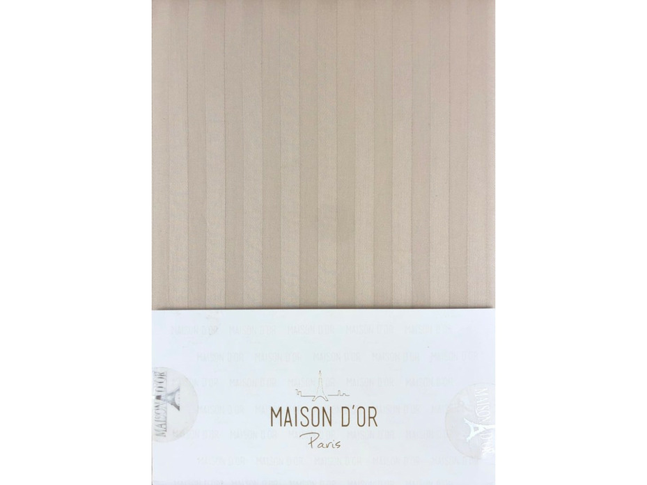 Простыня с наволочками Cizgili страйп сатин 240*260, 50*70 (2 шт) / Maison Dor