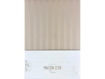 Простыня с наволочками Cizgili страйп сатин 240*260, 50*70 (2 шт) / Maison Dor