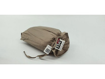 Простыня на резинке KL-5(406) сатин однотонный Гладкий порох 180*200 / Tia