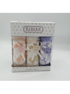 Набор полотенец Rebeka 3D Nakishle махровые (30*50, 3 шт) / Activ