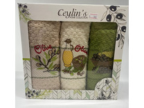 Набор полотенец Ceilyn махровые (40*60, 3 шт) / Activ Набор полотенец Ceilyn махровые (40*60, 3 шт) / Activ