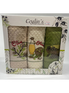 Набор полотенец Ceilyn махровые (40*60, 3 шт) / Activ