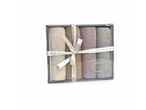 Набор полотенец HM 731 Girdap махровые (30*50, 4 шт) / Karven Набор полотенец HM 731 Girdap махровые (30*50, 4 шт) / Karven