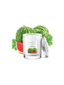 Свеча ароматическая в стекле Арбуз, 132 гр / Bago Home