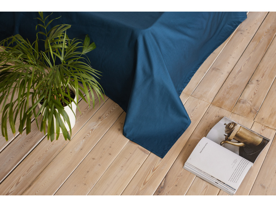 Простыня 213KL-026 звездный сатин однотонный 150*215 / Tia