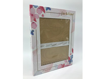 Скатерть Jackline жаккардовый рисунок с гипюром 160*220 / Activ