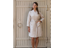 Халат женский Kimono вафельный / Luxberry