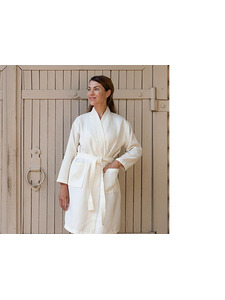 Халат женский Kimono вафельный / Luxberry