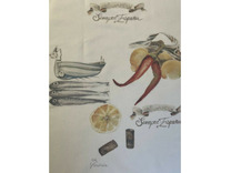 Полотенце Sailboat хлопковое 50*70 / Tivolyo Home Полотенце Sailboat хлопковое 50*70 / Tivolyo Home