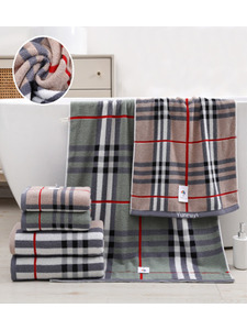 Полотенце 1905297 Клетка махровое 50*90 / 7-я