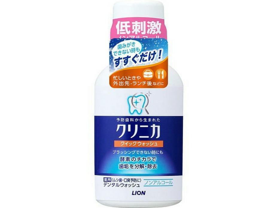 Зубной элексир Clinica Быстрое очищение 80 мл / Lion Зубной элексир Clinica Быстрое очищение 80 мл / Lion