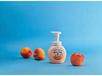 Мыло пенное для рук с антибактериальным эффектом Ai-Kekute с ароматом персика флакон 250 мл / Lion