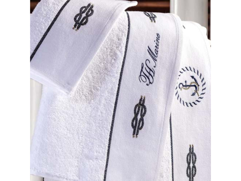 Полотенце Anchor махровое 75*150 / Tivolyo Home