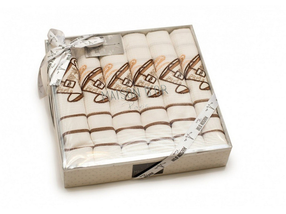 Набор полотенец Ekose вафельные (50*70, 6 шт) / Maison Dor