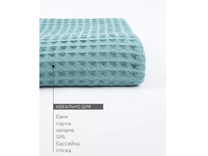 Полотенце Соты вафельное 100*150 / Василиса