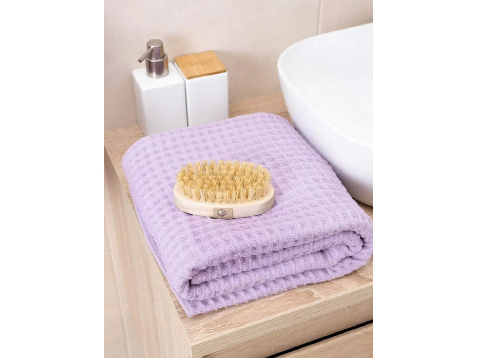 Полотенце Соты вафельное 100*150 / Василиса