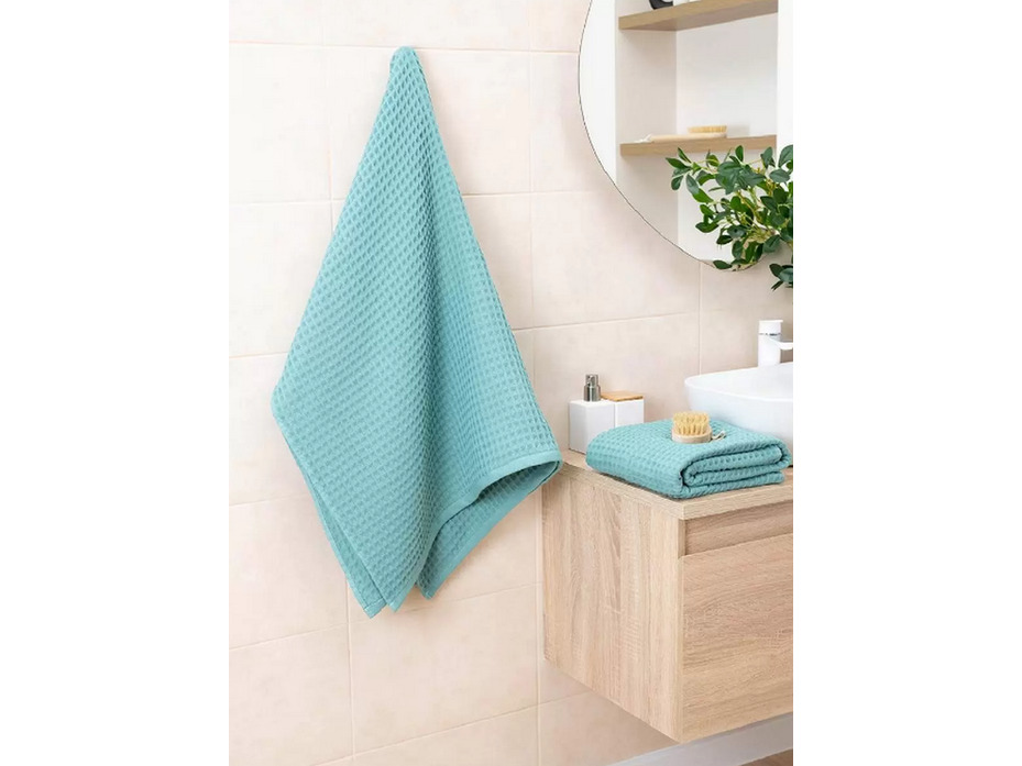 Полотенце Соты вафельное 100*150 / Василиса