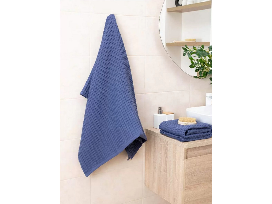 Полотенце Соты вафельное 100*150 / Василиса