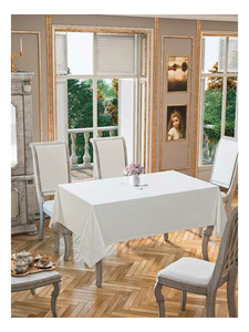 Скатерть Spring с жаккардовым рисунком 160*160 / Arya