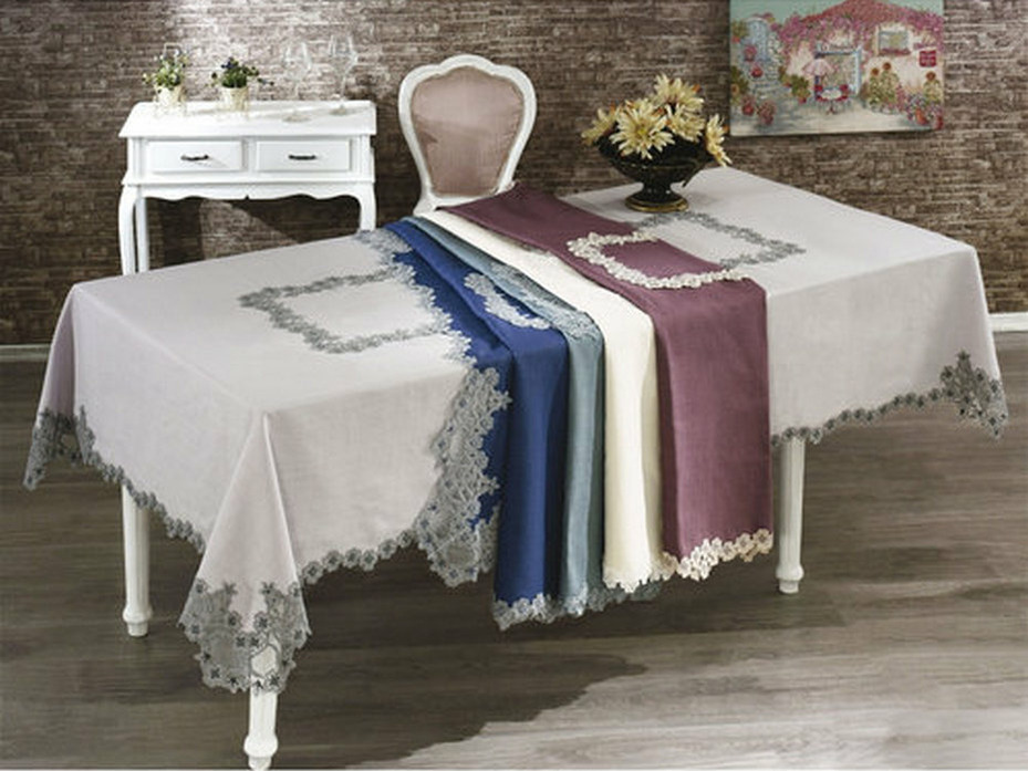 Скатерть Elegance полиэстер 160*320 / Grazie Home