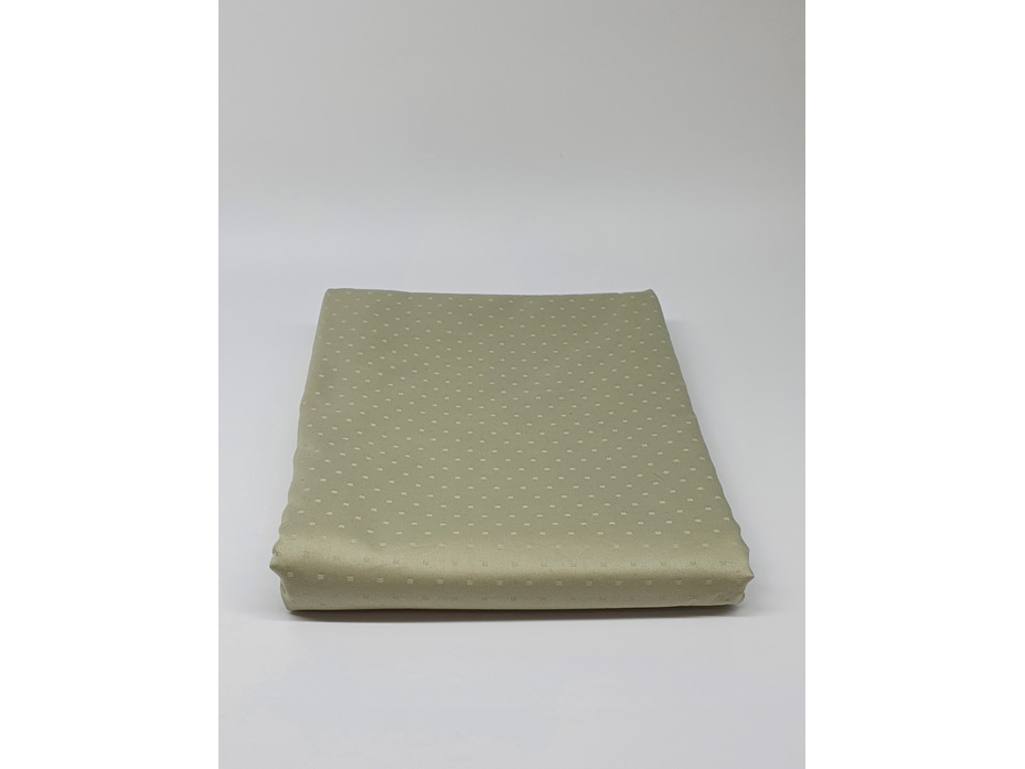 Простыня HY-038(021) геометрия, олива сатин жаккард 240*260 / Tia