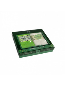 Набор полотенец HM 764 V1 Олива мазровые (30*50, 2 шт) / Karven