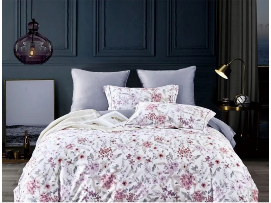 Постельное белье 2251-6 сатин премиум Евро сп / Asabella